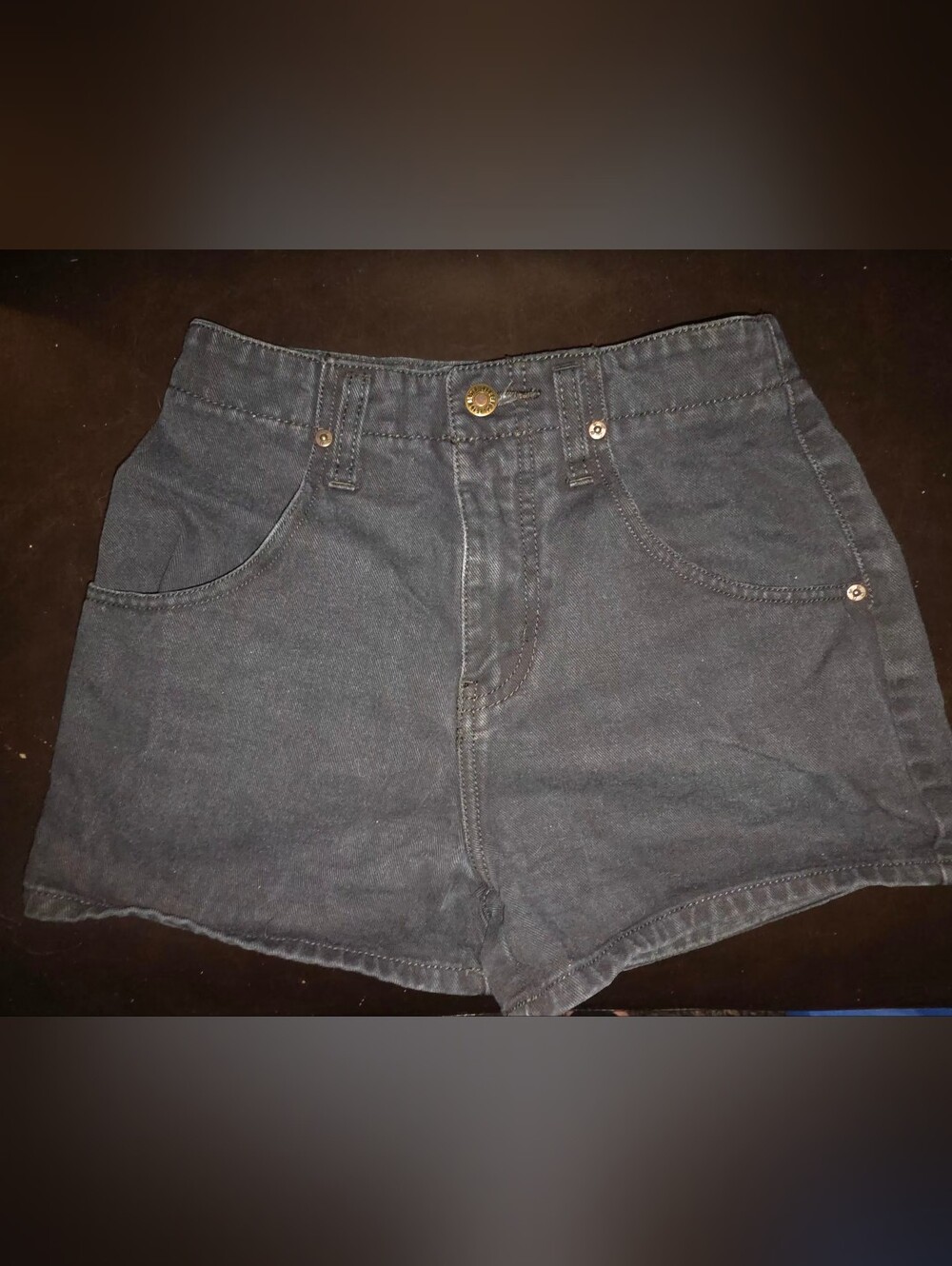 L.A. Blues High-Rise Denim Shorts
